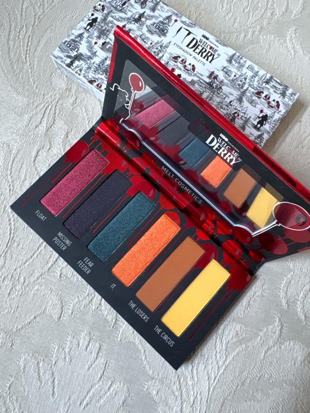 Melt Cosmetics x It Welcome to Derry Eyeshadow Palette BNIB